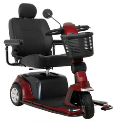 Buy garnet-red-matte Pride Maxima 3-Wheel Scooter