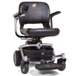 Buy satin-silver LiteRider Envy LT Portable Power Chair