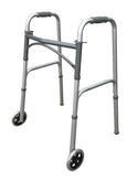 Steel Two Button Folding Bariatric Walker