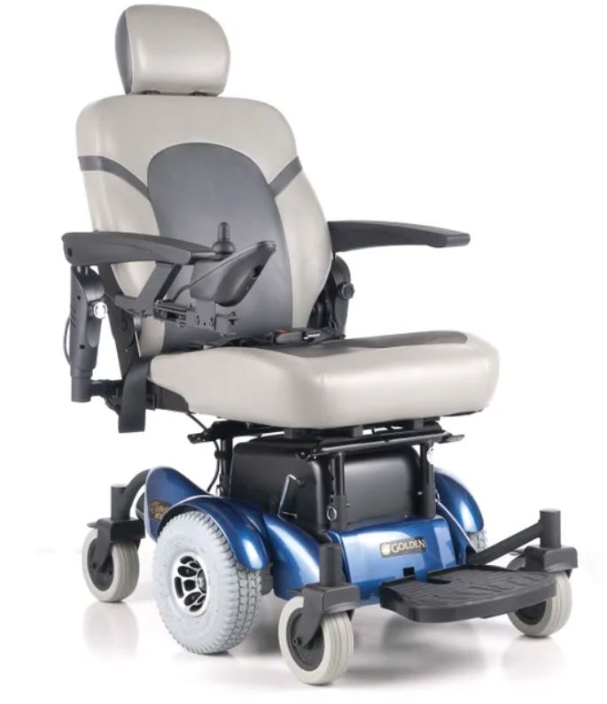 Golden Compass HD center-wheel-drive power wheelchair