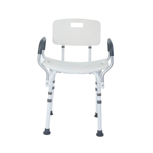 Premium Shower Chair w/ Back And Pad Arms