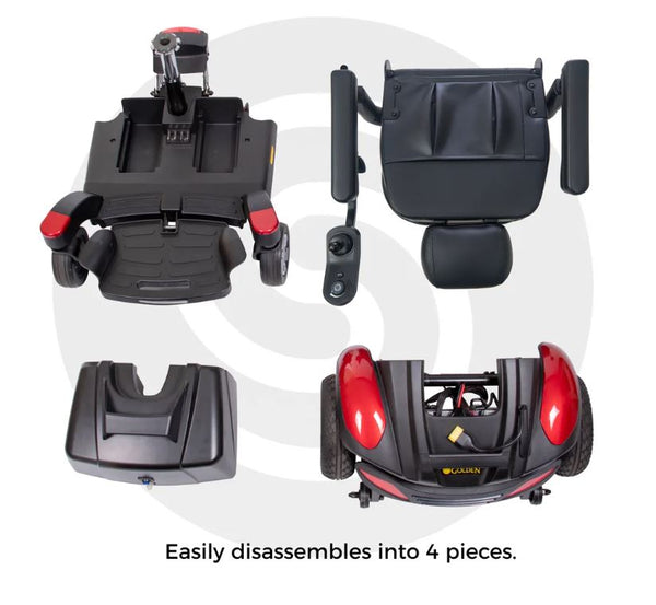 BuzzAbout Portable Full-Size Power Chair