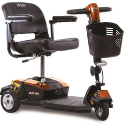 Buy orange Pride Go-Go LX  w/CTS Suspension 3-Wheel Scooter