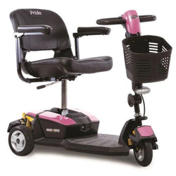 Buy pink Pride Go-Go LX  w/CTS Suspension 3-Wheel Scooter