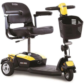 Buy yellow Pride Go-Go LX  w/CTS Suspension 3-Wheel Scooter