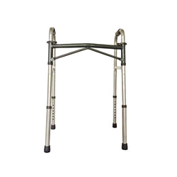 Steel Two Button Folding Junior Walker