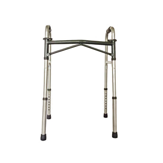 Steel Two Button Folding Junior Walker