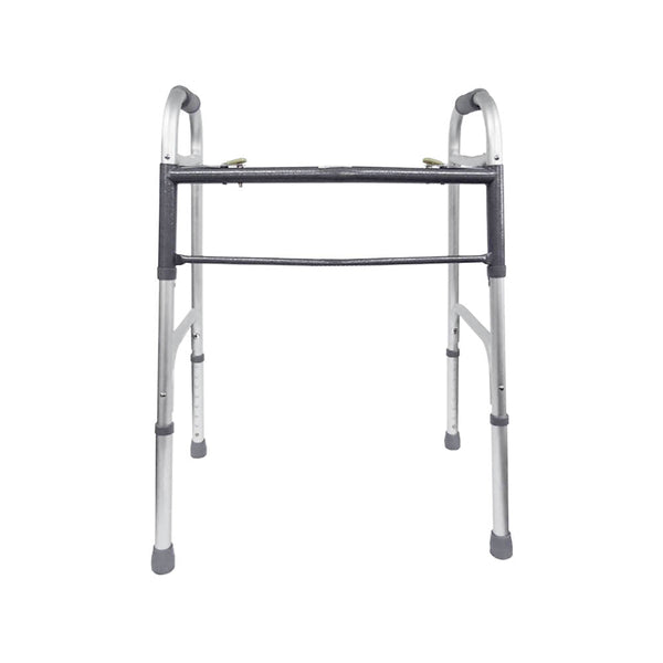 Steel Two Button Folding Bariatric Walker